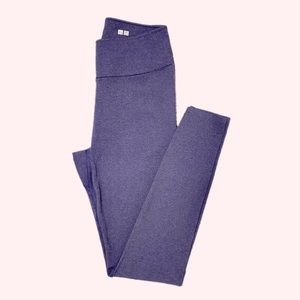 Uniqlo Blue AIRism Leggings